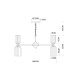 Подвесная люстра Arte Lamp Charm A1623LM-10GO