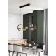 Подвесная люстра Delight Collection Art Deco Bubble KG1233P-7 black/clear