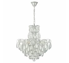 Подвесная люстра AM Group MONICA SP4 SILVER