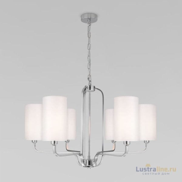 Подвесная люстра Eurosvet Purezza 60128/6 хром