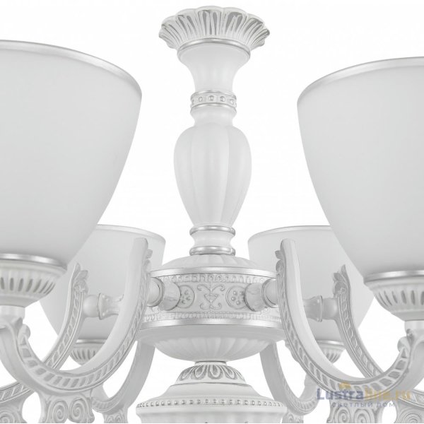 Подвесная люстра Arte Milano 342837/6 WT+SL Подвесная люстра Arte Milano 342837/6 WT+SL