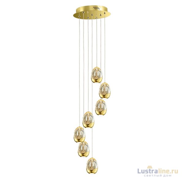 Подвесная люстра DeLight Collection Terrene MD13003023-7A gold Подвесная люстра DeLight Collection Terrene MD13003023-7A gold