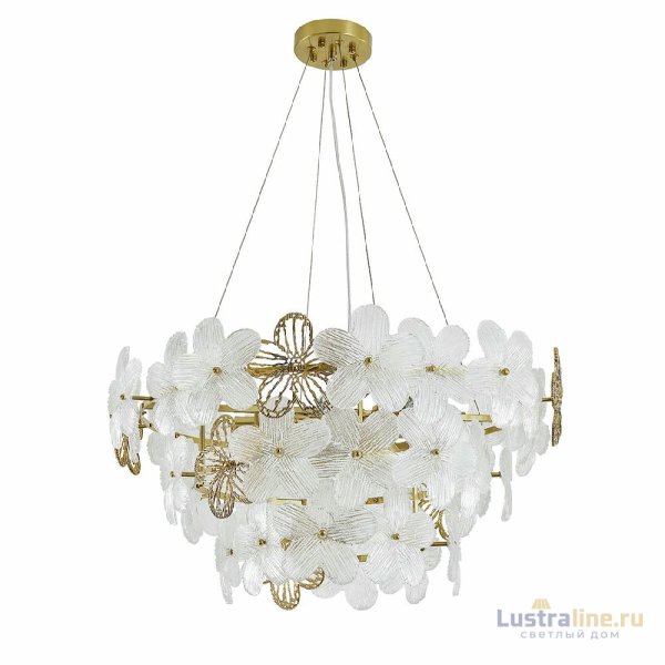 Подвесная люстра Indigo Fiori 12049/8P Brass V000555