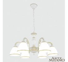 Подвесная люстра Arte Milano 340837/6 WT+G