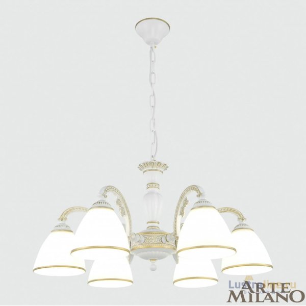 Подвесная люстра Arte Milano 340837/6 WT+G