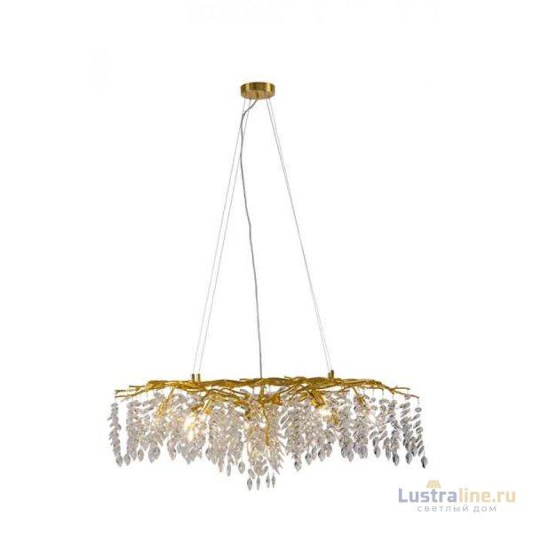 Подвесная люстра AM Group LEAF FALL L1200 GOLD