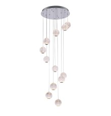 Подвесная люстра DeLight Collection Elliot Diamante MD20001012-12A chrome