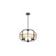 Подвесная люстра Lumina Deco Monterey LDP 1141-5 BK+MD