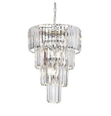 Подвесная люстра Delight Collection Helix 8114 L9 chrome