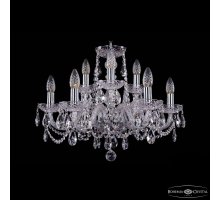 Подвесная люстра Bohemia Ivele Crystal 1402/6+3/195 Ni