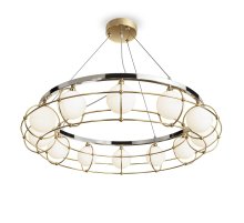 Подвесная люстра Maytoni Carcass MOD312PL-12GCH