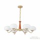 Подвесная люстра Arte Milano Napoli 310166/D780/6 BS/WD
