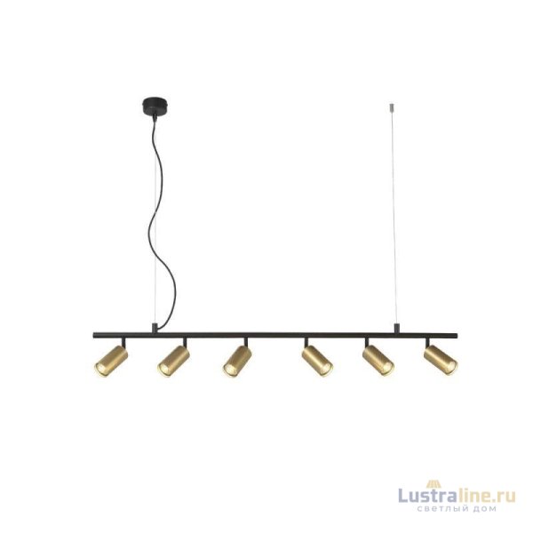 Подвесная люстра Crystal Lux CLT 015C6 L1200 BL-GO Подвесная люстра Crystal Lux CLT 015C6 L1200 BL-GO