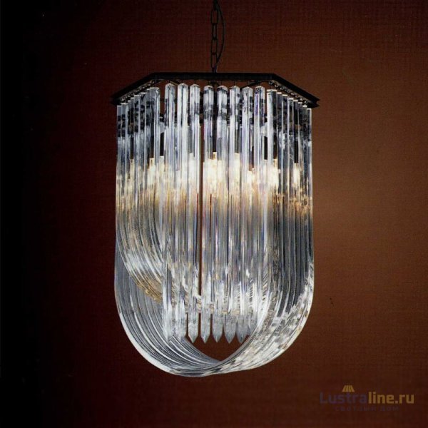 Подвесная люстра Delight Collection Murano Glass KR0116P-6 black Подвесная люстра Delight Collection Murano Glass KR0116P-6 black