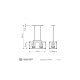 Подвесная люстра Lumina Deco Waldorf LDP 1140-8 BK+MD