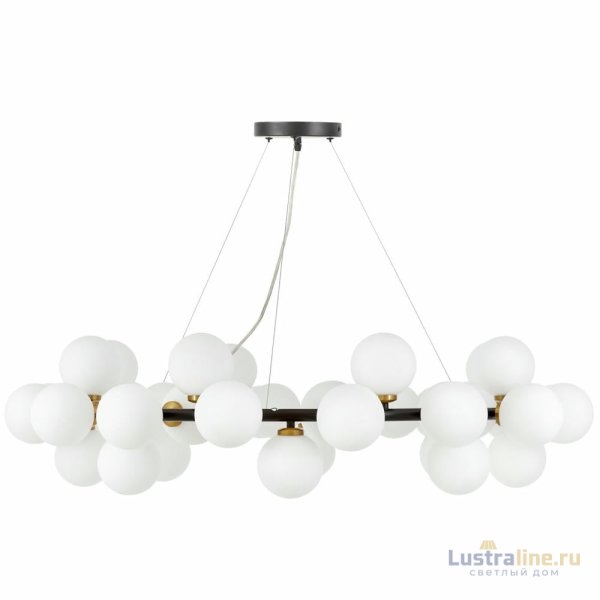 Подвесная люстра Lumina Deco Marsiada LDP 6033-40 BK+MD