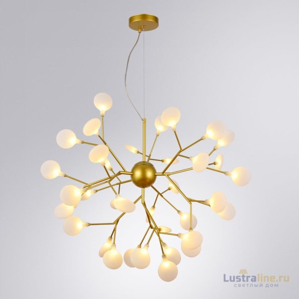 Подвесная люстра Arte Lamp Candy A7274SP-36GO Подвесная люстра Arte Lamp Candy A7274SP-36GO