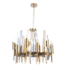 Подвесная люстра Crystal Lux CASA SP-PL12 BRASS