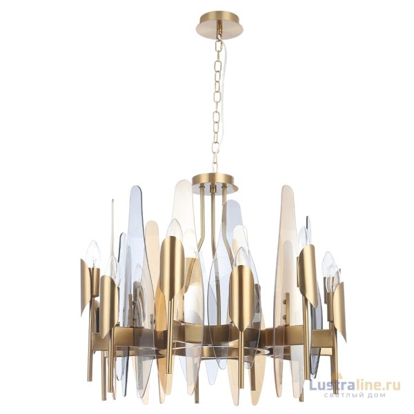 Подвесная люстра Crystal Lux CASA SP-PL12 BRASS Подвесная люстра Crystal Lux CASA SP-PL12 BRASS