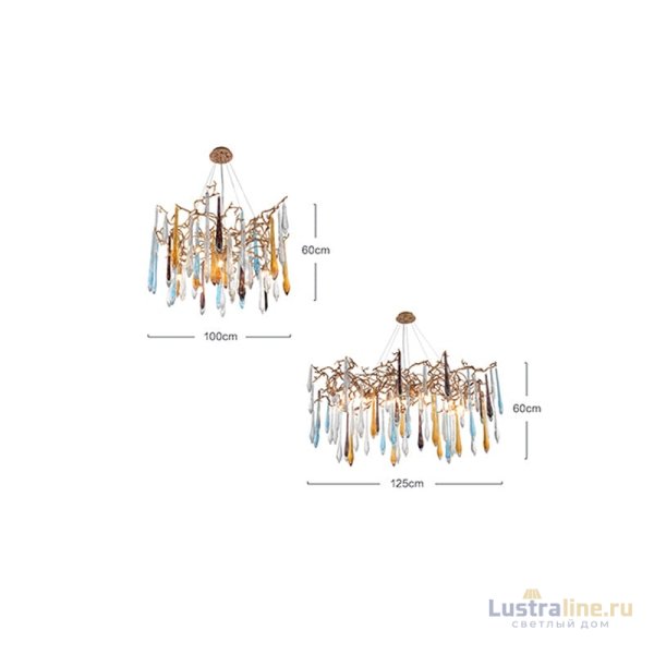 Подвесная люстра ImperiumLoft Spruce 141025-26