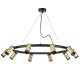 Подвесная люстра Lightstar Rullo (571020+214440-10+203437-10) LR02040037