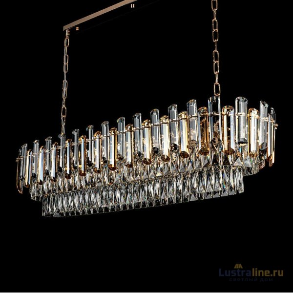 Подвесная люстра Modelux ML.9006.1200 GD-BR Подвесная люстра Modelux ML.9006.1200 GD-BR