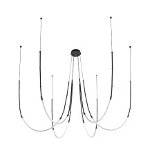 Подвесная люстра Arte Lamp Klimt A2850SP-42BK