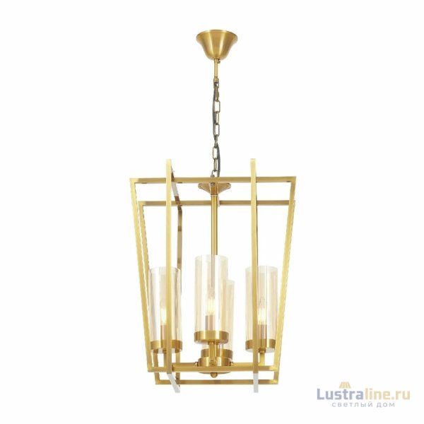 Подвесная люстра Lumina Deco Afres LDP 1246-4 MD+AB