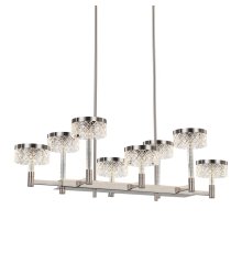 Подвесная люстра Delight Collection MD21020075 MD21020075-8B satin nickel