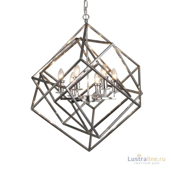 Подвесная люстра Delight Collection Matrix KM0282P-6 nickel
