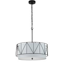 Подвесная люстра Indigo Charme 13016/3P Black V000272