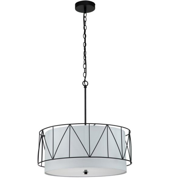 Подвесная люстра Indigo Charme 13016/3P Black V000272