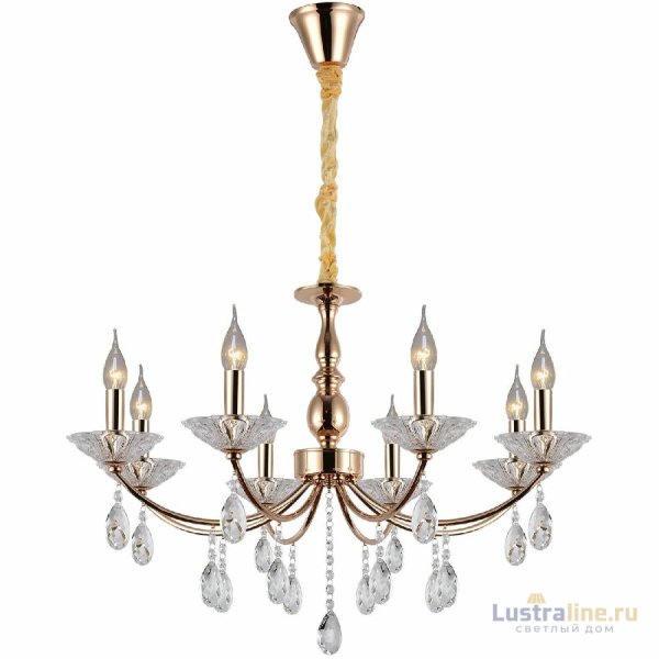 Подвесная люстра Illumico IL1242-8PPA-29 GD