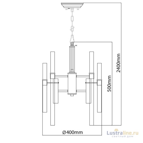 Подвесная люстра MW-Light Альгеро 285010703