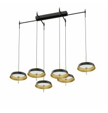 Подвесная люстра DeLight Collection MD18001061-6B  black/gold