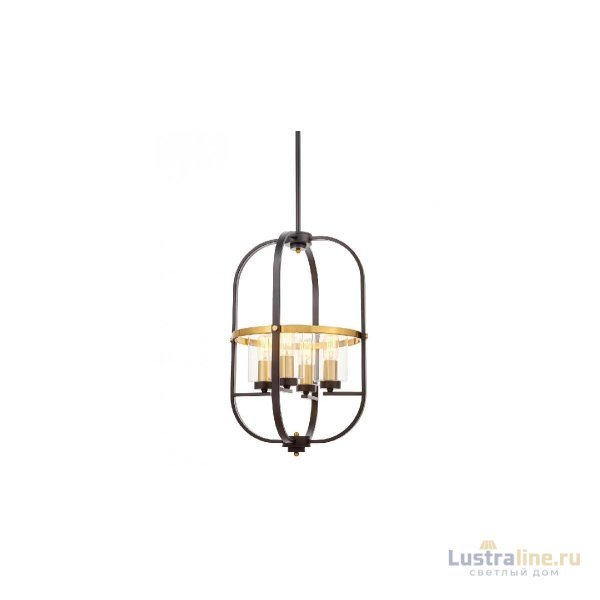 Подвесная люстра Lumina Deco Monterey LDP 1141-4 BK+MD