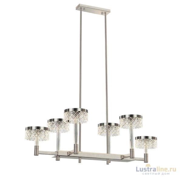 Подвесная люстра Delight Collection MD21020075 MD21020075-6B satin nickel