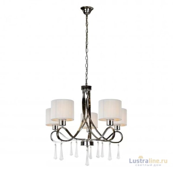 Подвесная люстра iLamp Bella RM1029/5CR Подвесная люстра iLamp Bella RM1029/5CR
