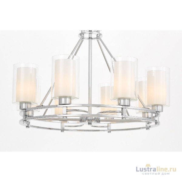Подвесная люстра Lumina Deco Marietta LDP 8025-8 CHR+WT