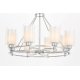 Подвесная люстра Lumina Deco Marietta LDP 8025-8 CHR+WT
