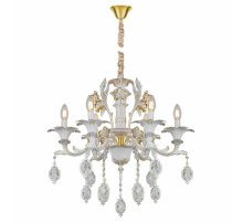 Подвесная люстра AM Group CLEOPATRA SP6 WH+GL