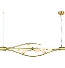 Подвесная люстра Indigo Flusso 11025/7P Gold V000231
