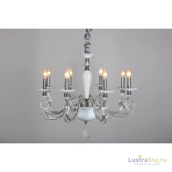 Подвесная люстра Omnilux OML-79303-08 Подвесная люстра Omnilux OML-79303-08