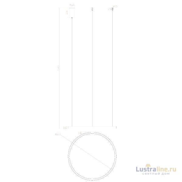 Подвесная люстра Arte Lamp Smooth A2223SP-1PB