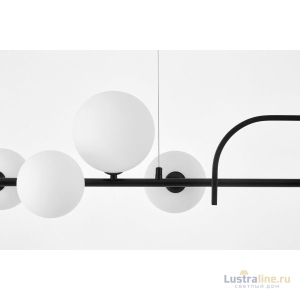 Подвесная люстра Lumina Deco LDP 7036-7 BK+WT