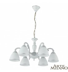 Подвесная люстра Arte Milano 340837/6 WT+SL