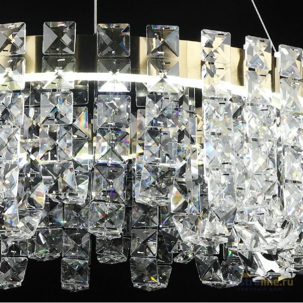 Подвесная люстра Reluce 02601-0.4-104W LED COP+CH