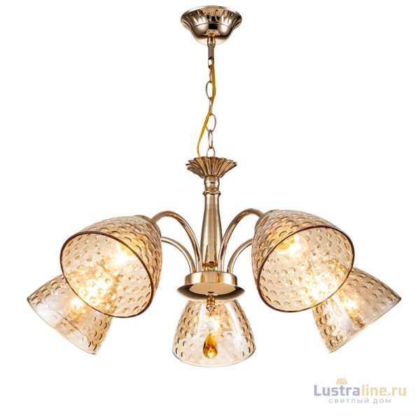 Подвесная люстра Escada Freesia 658/5PL Gold