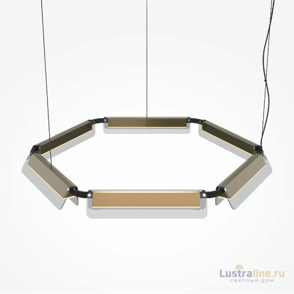 Подвесная люстра Maytoni Flat MOD296PL-L60BS3K