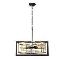 Подвесная люстра Indigo Era 10003/5P Black V000068